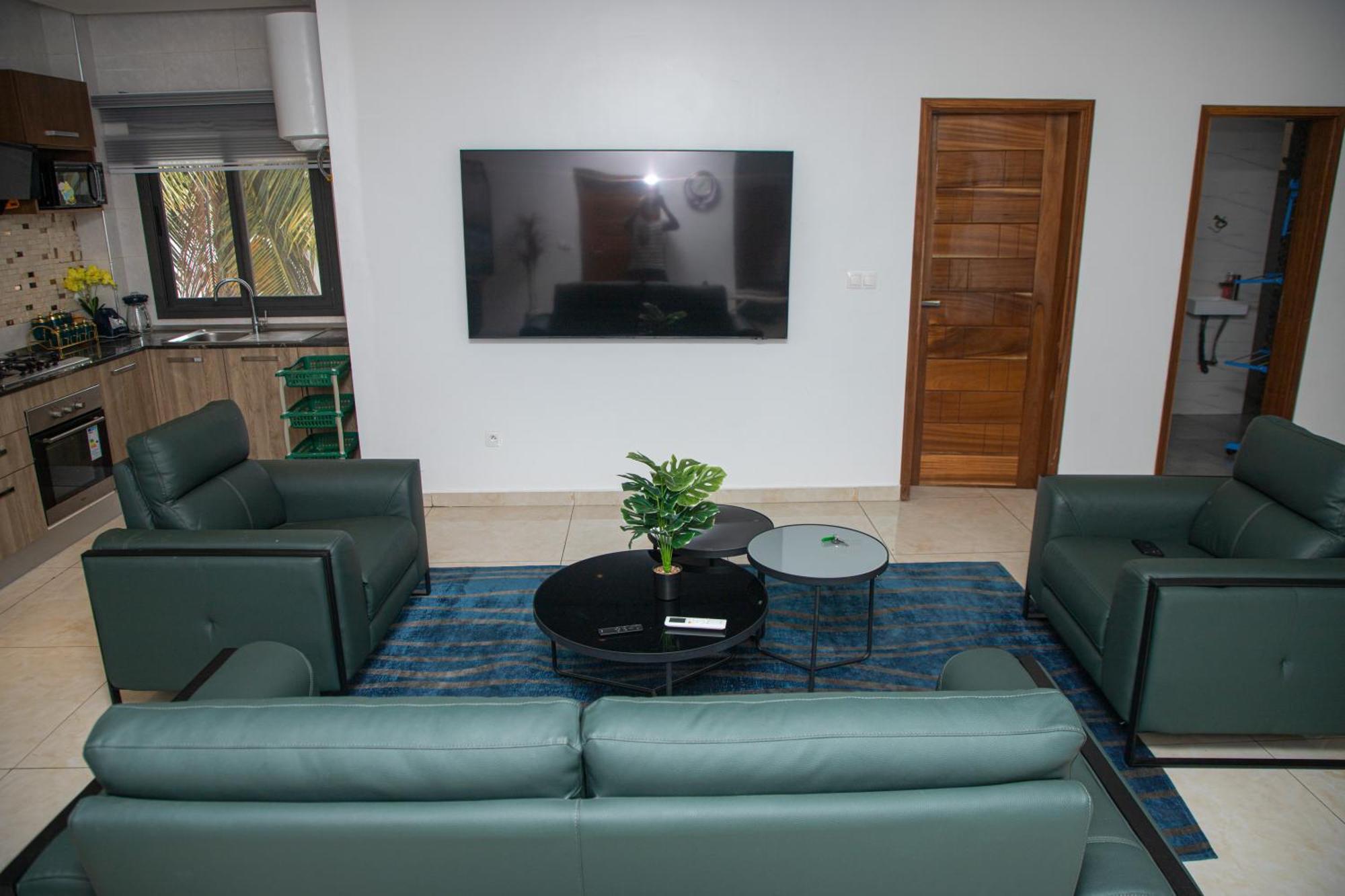 Residence Teranga Immo Luxe Residence Ndoumbe Sylla ดาการ์ ภายนอก รูปภาพ
