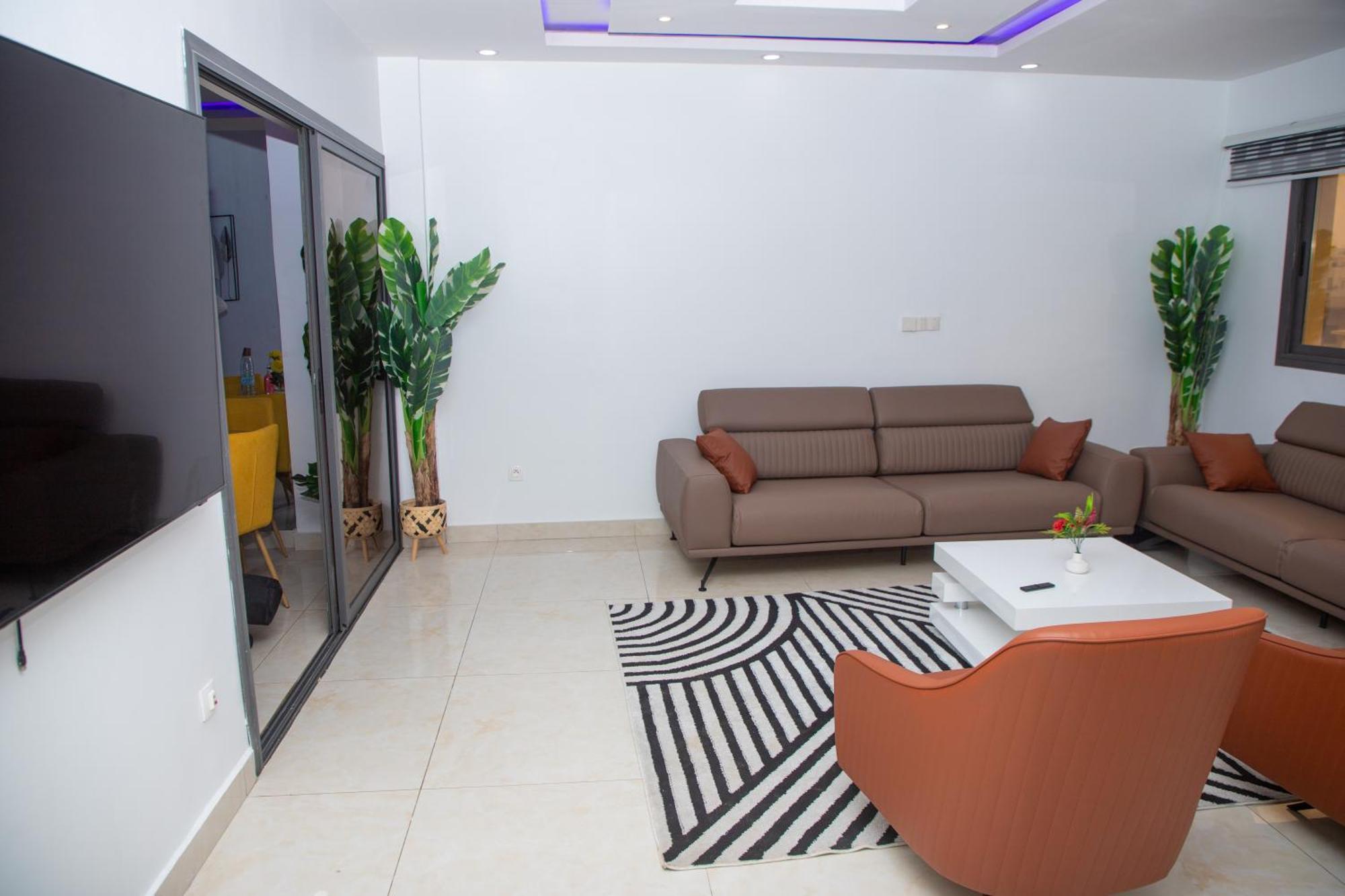 Residence Teranga Immo Luxe Residence Ndoumbe Sylla ดาการ์ ภายนอก รูปภาพ